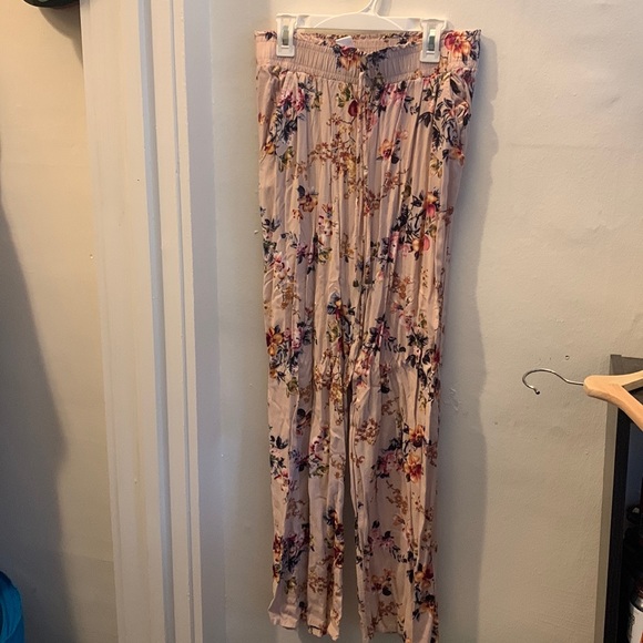 pink flowy pants - Picture 1 of 1